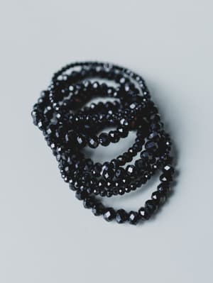 Nyssa Bracelet Set - Black OS / Black