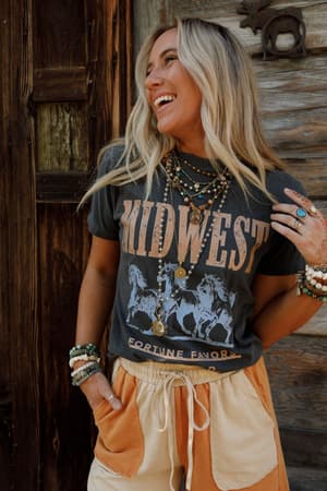 Midwest Fortune Graphic Tee: undefined