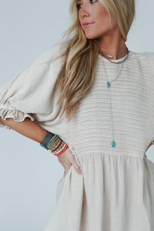 quinn-puff-sleeve-dress-natural/Natural