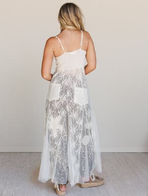 daydream-notes-dress-white/White