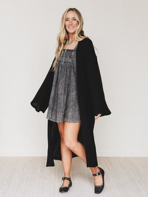The Nest Emma Lu Duster Cardigan: undefined