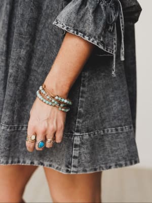 Solflower Wrap Bracelet: undefined