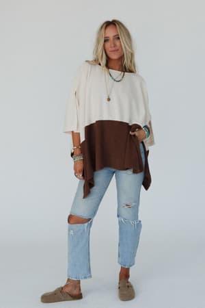 lucky-shadow-top-cream-brown/Cream Brown