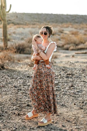The Nest Daisy Rain Maxi Skirt: undefined