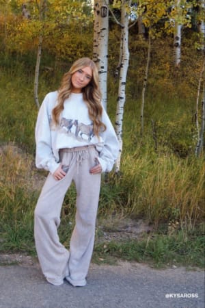 So Comfy Wide Leg Pant Full Length: undefined