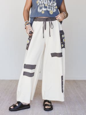 Star Dreams Pants - Cream L / Cream