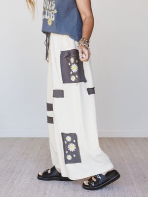 Star Dreams Pants - Cream L / Cream