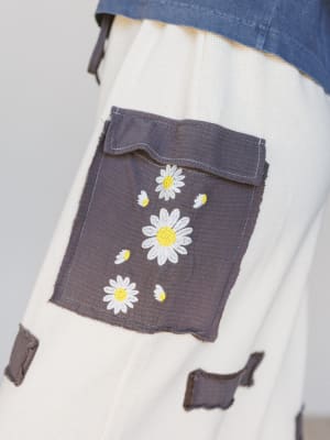 Star Dreams Pants - Cream L / Cream