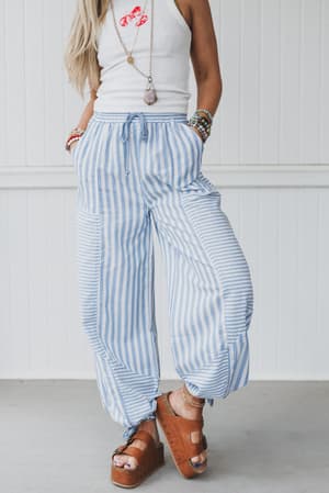 aveline-striped-pants-blue/Blue