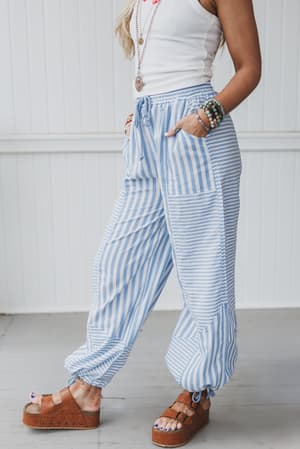 aveline-striped-pants-blue/Blue