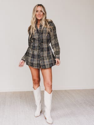 Beach Picnic Button Up Dress: undefined