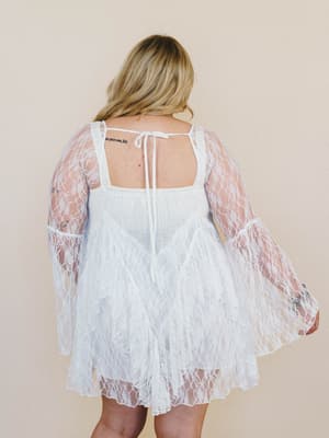 Dreamy Darlin' Dress - Cream S / Cream