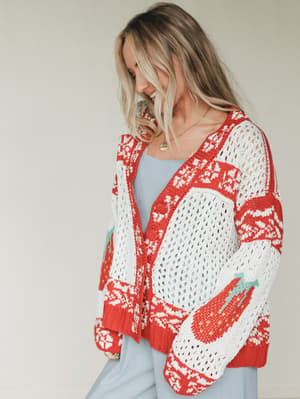 Love You Sweater - Red L / Red