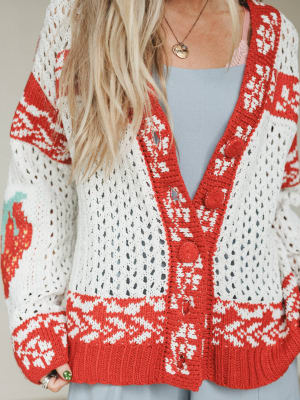 Love You Sweater - Red L / Red