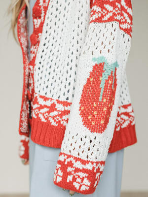 Love You Sweater - Red L / Red