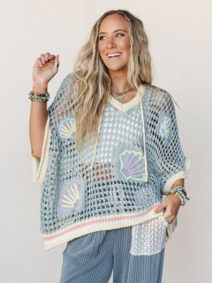 Seaside Trove Top - Seafoam/Banana S / Seafoam/Banana