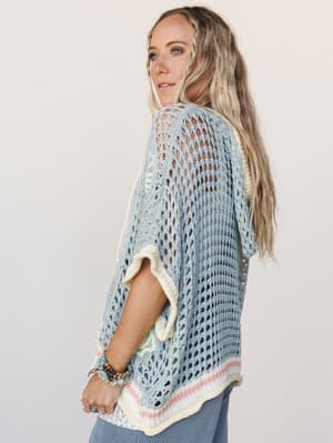 Seaside Trove Top - Seafoam/Banana S / Seafoam/Banana