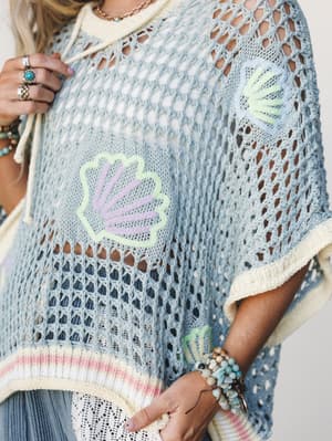 Seaside Trove Top - Seafoam/Banana S / Seafoam/Banana