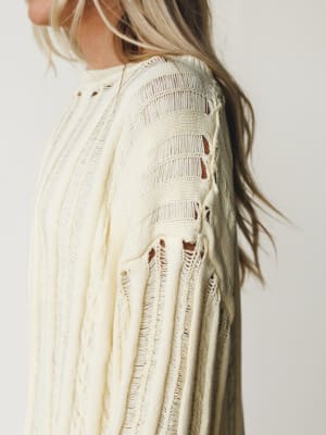Through it All Sweater - Misted Yellow S / Misted Yellow