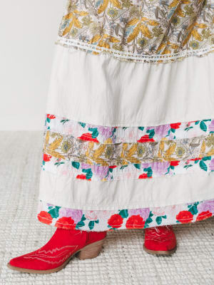 Sweetheart Charm Overalls Maxi Dress - Oatmilk S / Oatmilk