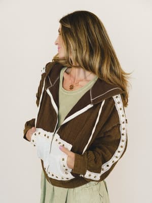 Cool Vines Jacket - Chocolate L / Chocolate