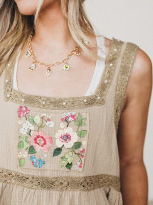 Tea Time Top - Tan Toffee L / Tan Toffee