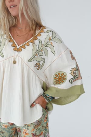 Chateau Chic Babydoll Top: undefined