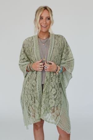breezy-floral-lace-kimono-sage/Sage
