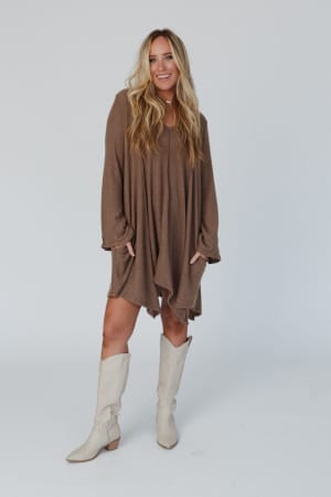 clear-day-bell-sleeve-tunic-mocha/Mocha