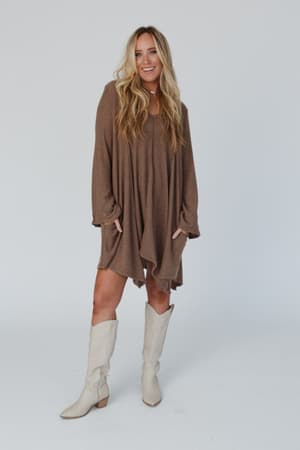 clear-day-bell-sleeve-tunic-mocha/Mocha