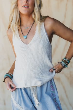 Isola Sweater Tank Top: undefined