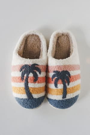 Retro Dawn Paradise Slippers: undefined