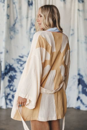 Boho Sunrise Kimono Wrap: undefined