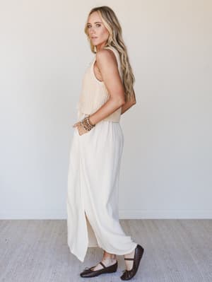 Nature Lover Dress - Natural L / Natural