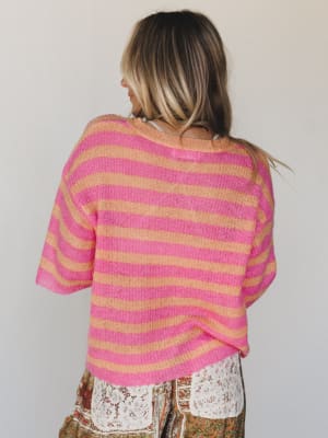 It's a Win Top - Orange Pink L / Orange Pink