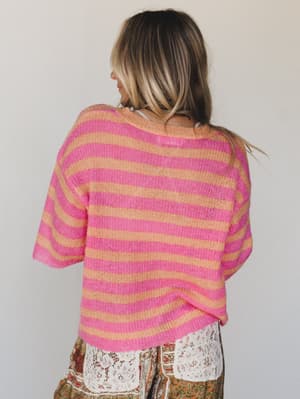 It's a Win Top - Orange Pink L / Orange Pink