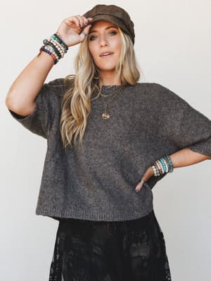 Juniper Sweater - Dark Mocha