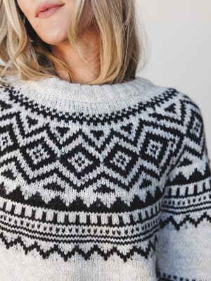 Thistle Sweater: Brown
