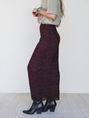 High Street Maxi Skirt: undefined