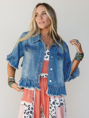 scottie-ruffle-denim-jacket-light-blue/Light Blue