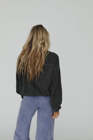 summit-cozy-pullover-ash-black/Black