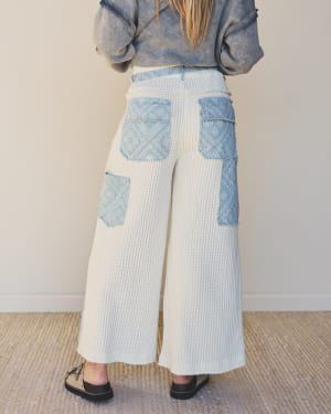 Two Cool Pants - Paisley Denim L / Paisley Denim