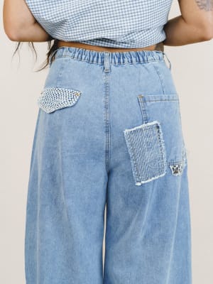 Urban Truth Pants - Denim Multi L / Denim Multi