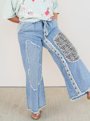 Urban Truth Pants - Denim Multi L / Denim Multi