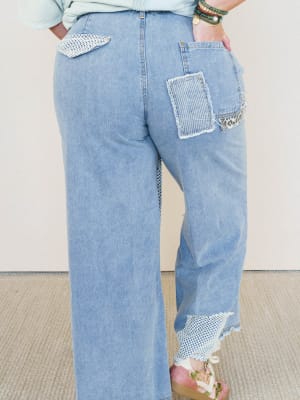 Urban Truth Pants - Denim Multi L / Denim Multi