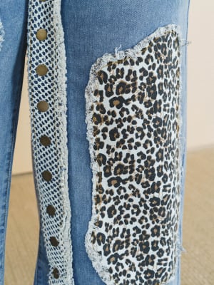 Urban Truth Pants - Denim Multi L / Denim Multi