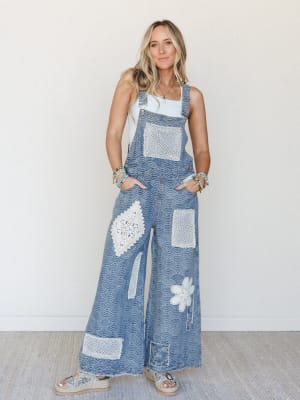 Flower Patch Overalls: undefined