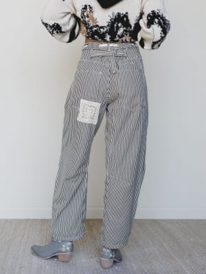 World Wide Pants - Choco Stripe L / Choco Stripe