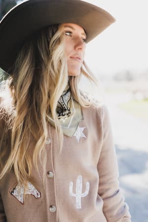 Western Mood Cardigan: undefined
