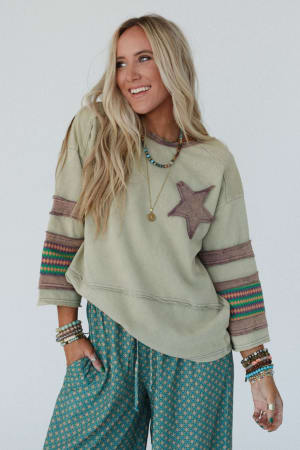 Starbeam Pullover Top: undefined